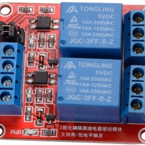 5V – 2 Channel Relay Module (With Optocoupler)