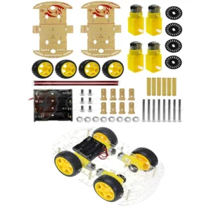 4WD Smart Motor Robot Car Chassis